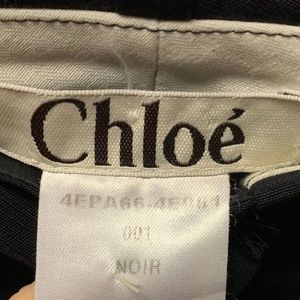 Chloe Vintage Womens Black Dress Pants